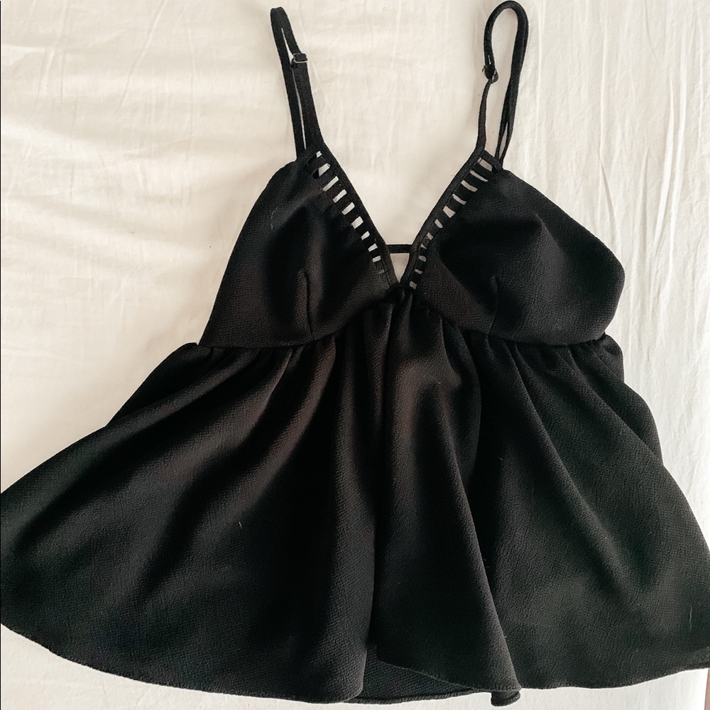 Cute baby doll crop top